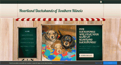 Desktop Screenshot of heartlanddachshunds.com